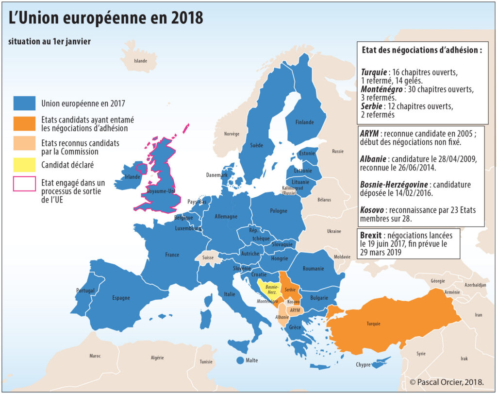 L'Union européenne en 2018